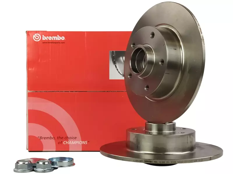 BREMBO TARCZE HAMULCOWE TYŁ 08.B369.17