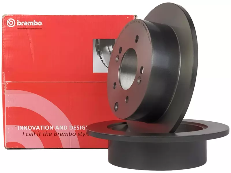 BREMBO TARCZE HAMULCOWE TYŁ 08.B667.11