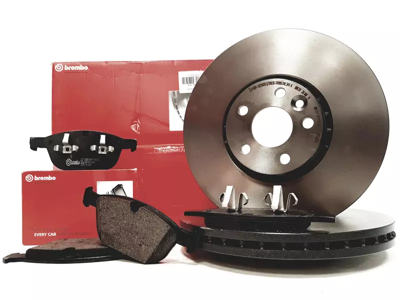 BREMBO TARCZE+KLOCKI PRZÓD VOLVO XC60 I 328MM