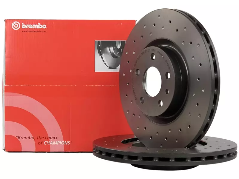 BREMBO TARCZE HAMULCOWE PRZÓD 09.4939.2X