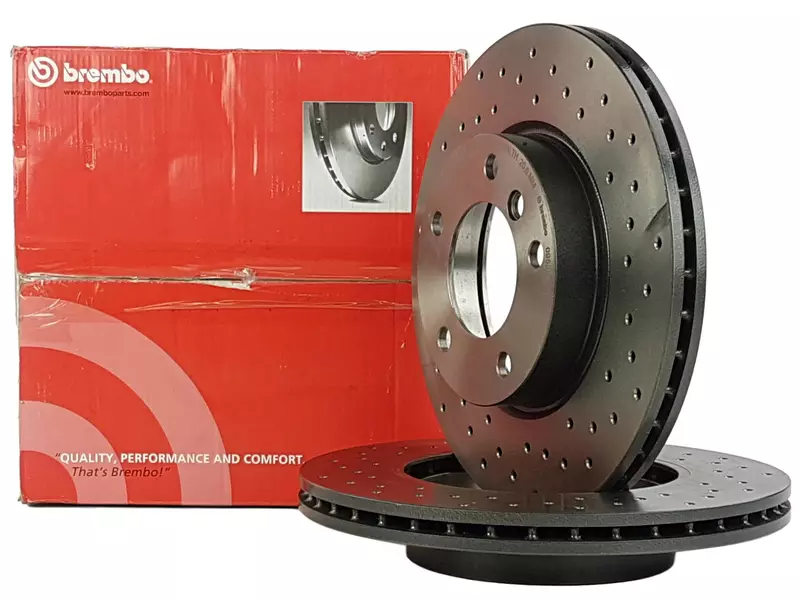 BREMBO TARCZE HAMULCOWE PRZÓD 09.5390.3X