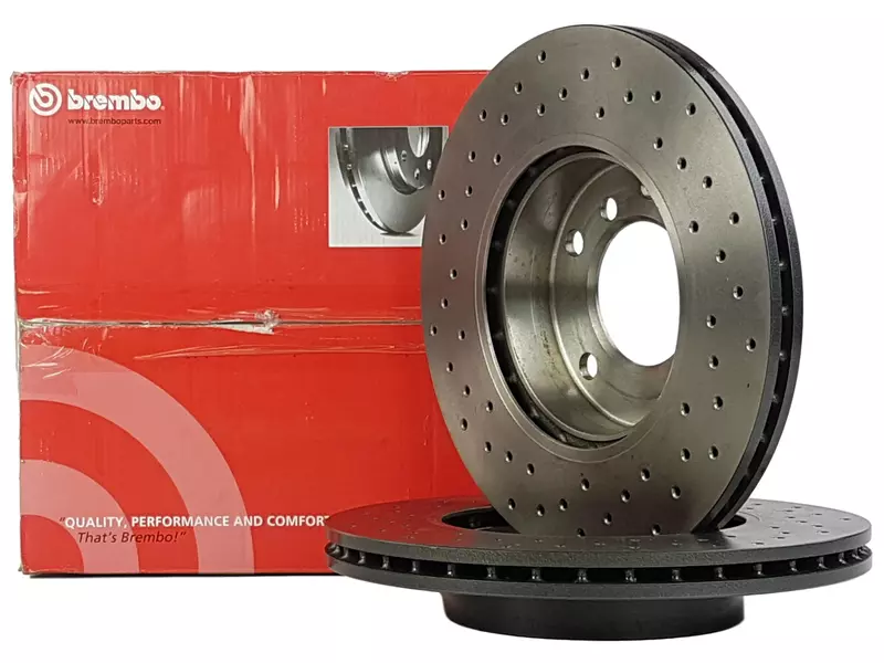 BREMBO TARCZE HAMULCOWE PRZÓD 09.5390.3X 