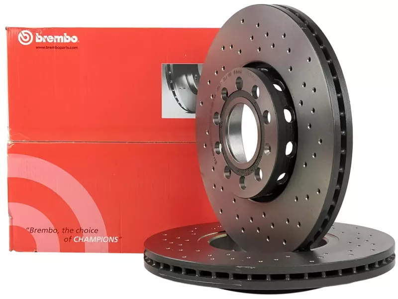 BREMBO TARCZE HAMULCOWE PRZÓD 09.5745.2X