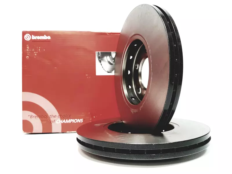 BREMBO TARCZE+KLOCKI PRZÓD+TYŁ AUDI A3 8L1 256MM 