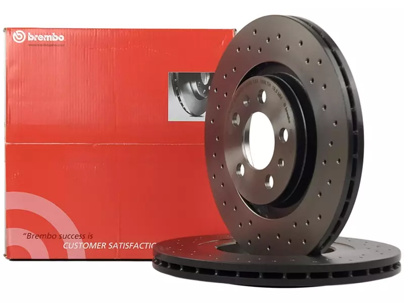 BREMBO TARCZE HAMULCOWE PRZÓD 09.7012.1X