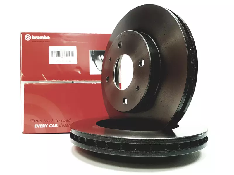 BREMBO TARCZE HAMULCOWE PRZÓD 09.7043.10