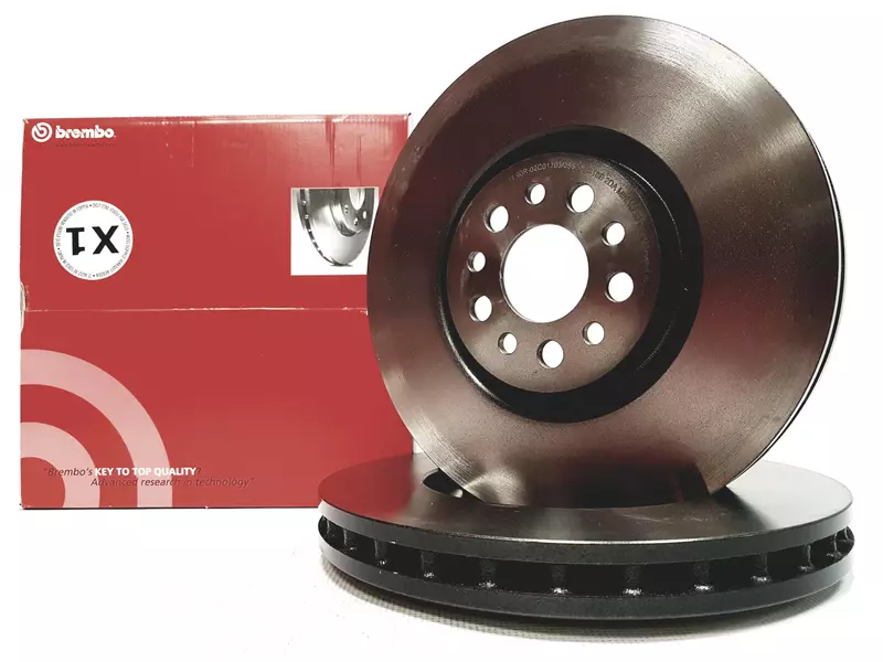 BREMBO TARCZE HAMULCOWE PRZÓD 09.7680.21