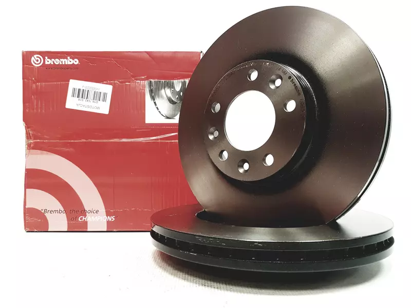 BREMBO TARCZE PRZÓD PEUGEOT 407 607 283MM