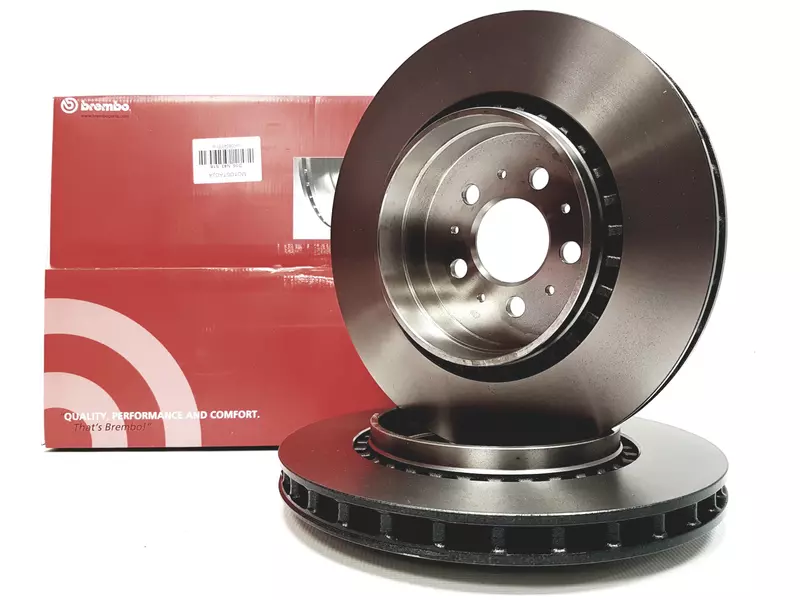  BREMBO TARCZE+KLOCKI TYŁ VOLVO S60 I R 330MM 