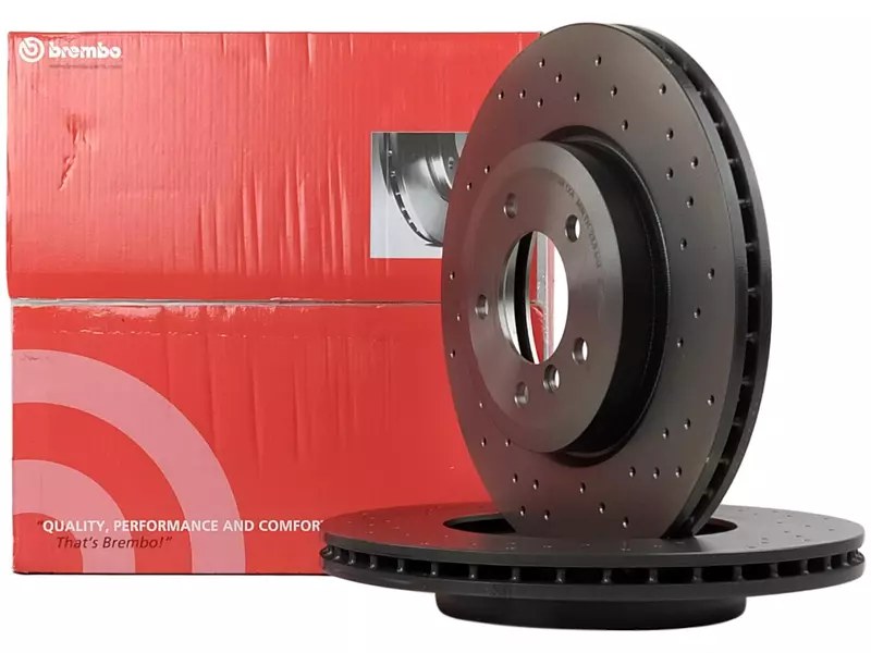 BREMBO TARCZE HAMULCOWE PRZÓD 09.8952.1X