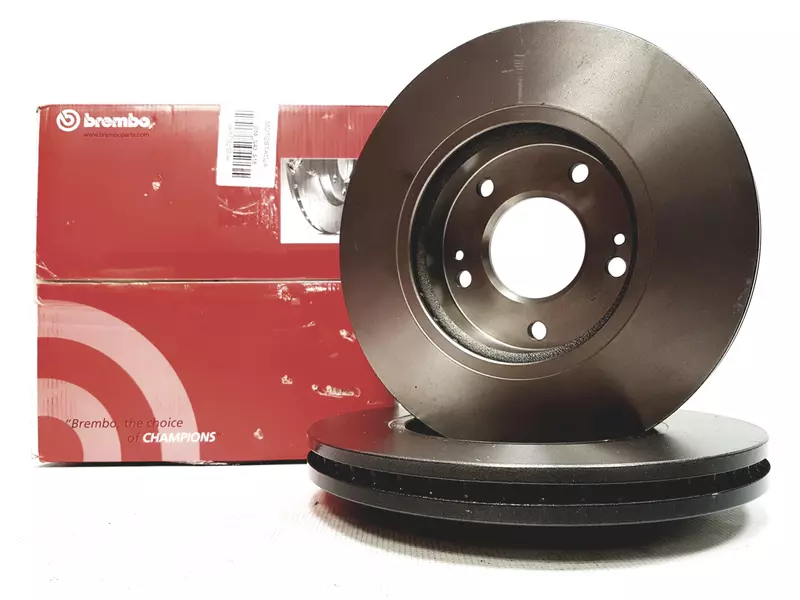 BREMBO TARCZE+KLOCKI PRZÓD HYUNDAI TRAJET 276MM 