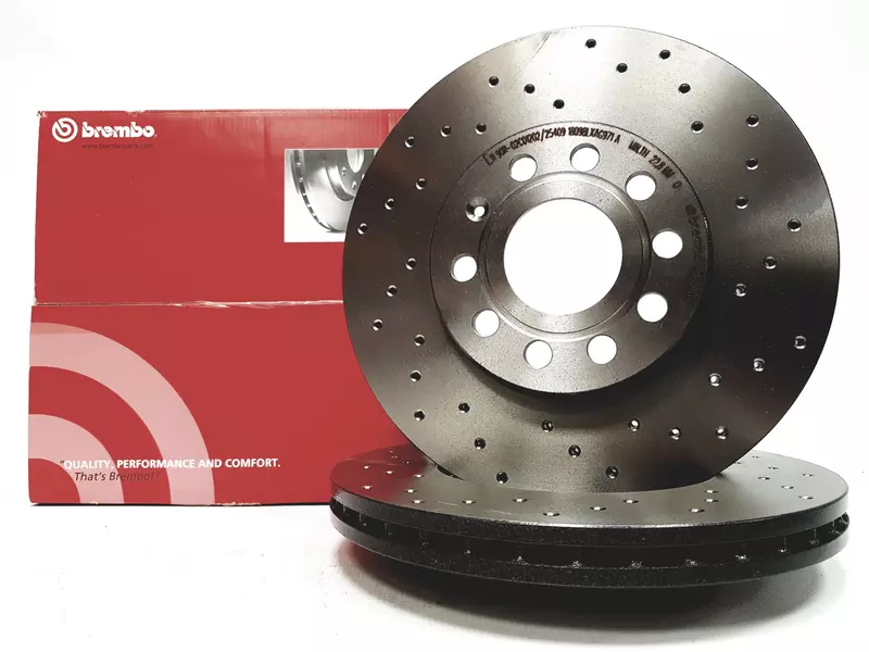 BREMBO TARCZE HAMULCOWE PRZÓD AUDI A3 8P 8V 288MM