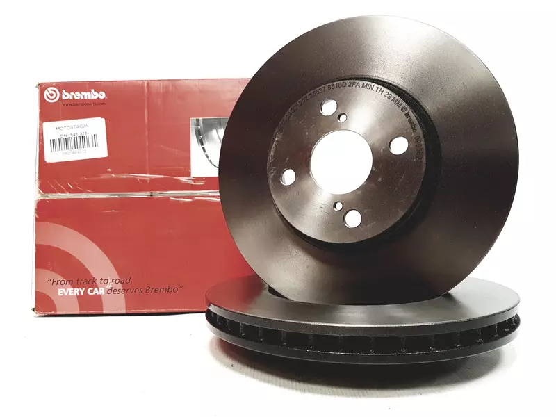 BREMBO TARCZE PRZÓD TOYOTA COROLLA E11 12 275MM PR