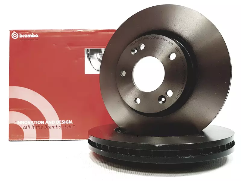 BREMBO TARCZE HAMULCOWE PRZÓD 09.9574.11