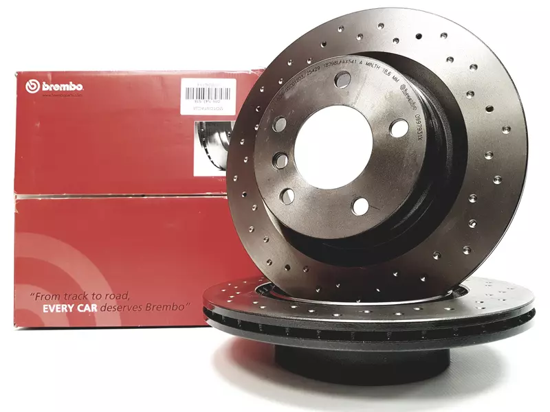 BREMBO TARCZE HAMULCOWE TYŁ 09.9793.1X