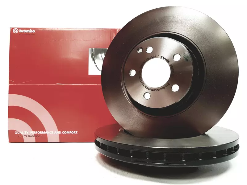 BREMBO TARCZE HAMULCOWE PRZÓD 09.9825.21