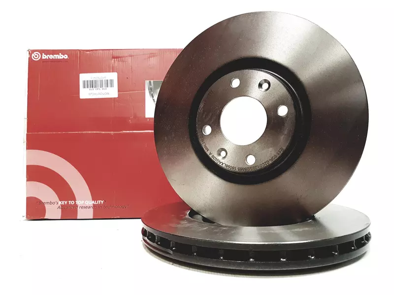 BREMBO TARCZE HAMULCOWE PRZÓD 09.A185.11