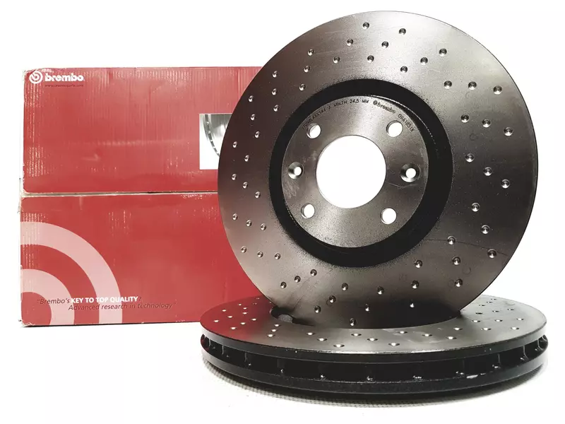 BREMBO TARCZE HAMULCOWE PRZÓD 09.A185.1X