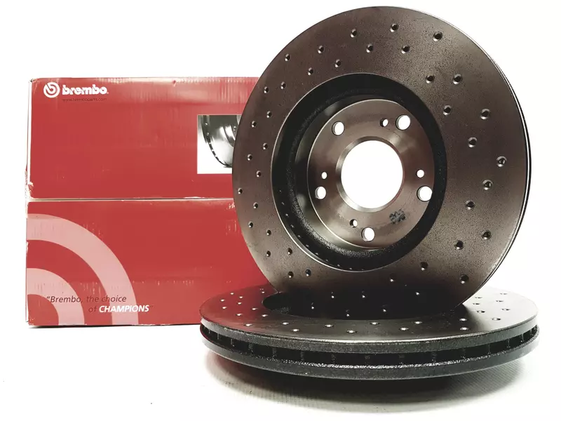 BREMBO XTRA TARCZE+KLOCKI P+T HONDA CIVIC VIII 