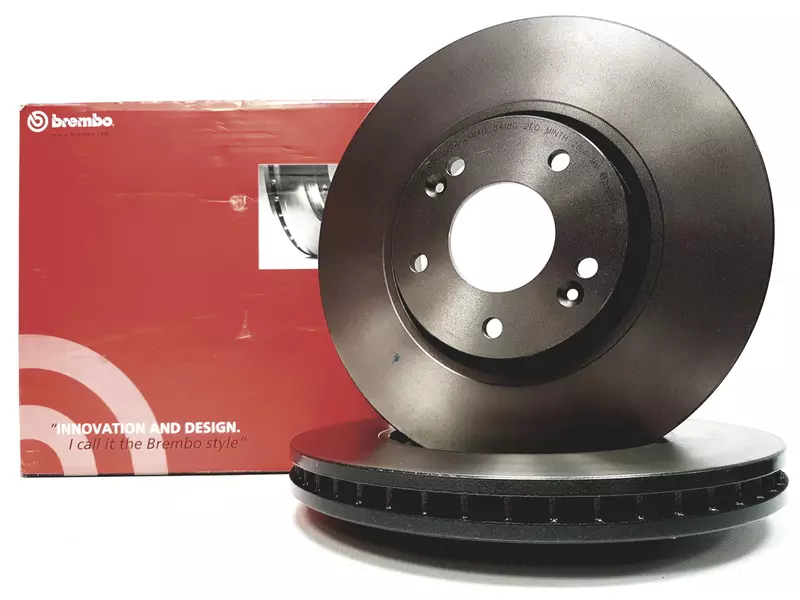 BREMBO TARCZE HAMULCOWE PRZÓD 09.A532.11