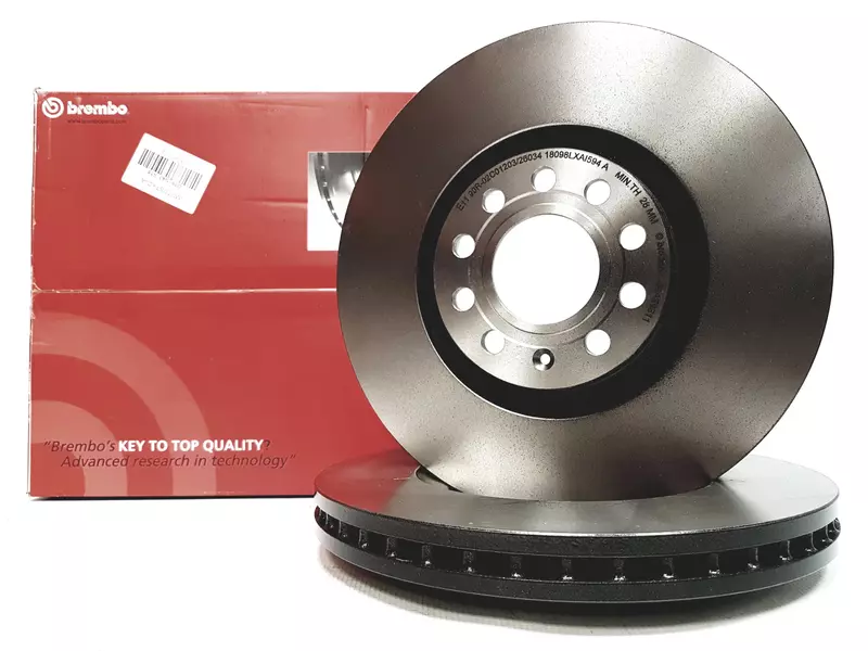 BREMBO TARCZE HAMULCOWE PRZÓD 09.A598.11