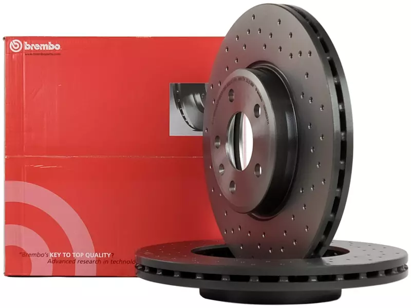 BREMBO TARCZE HAMULCOWE PRZÓD 09.A820.1X