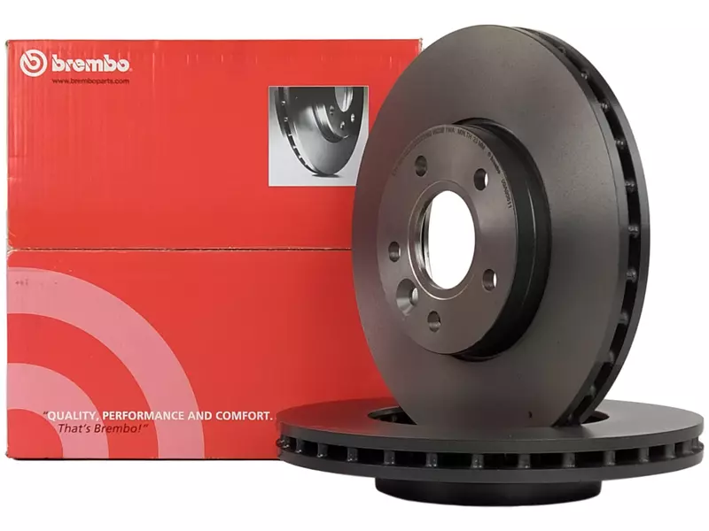 BREMBO TARCZE HAMULCOWE PRZÓD 09.A905.11