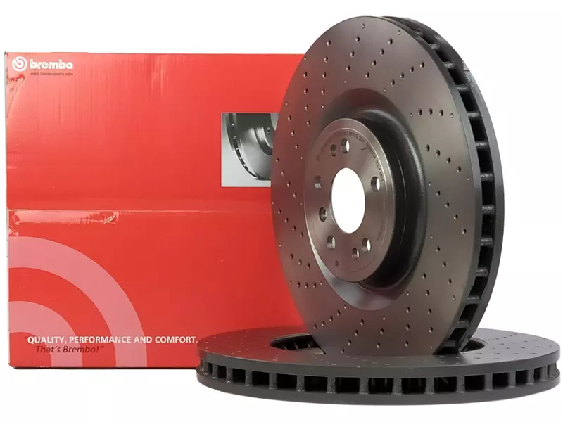 BREMBO TARCZE HAMULCOWE PRZÓD 09.A960.21