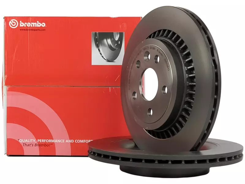 BREMBO TARCZE HAMULCOWE TYŁ 09.B026.11