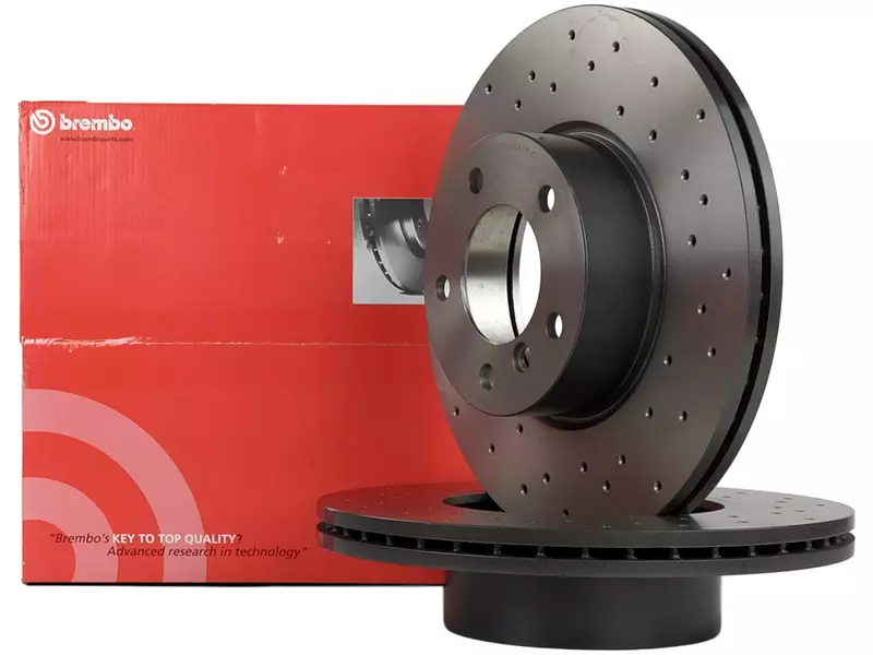 BREMBO TARCZE HAMULCOWE PRZÓD 09.B337.2X