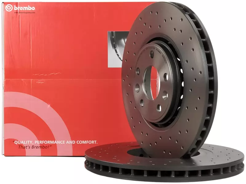 BREMBO TARCZE HAMULCOWE PRZÓD 09.B352.1X