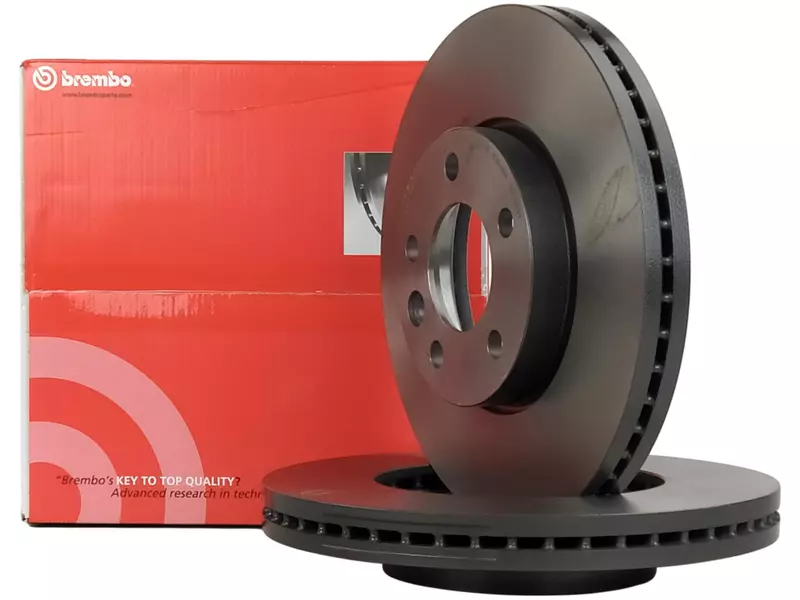 BREMBO TARCZE HAMULCOWE PRZÓD 09.D211.11