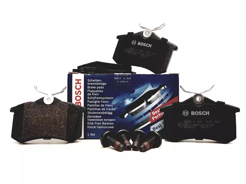 BOSCH TARCZE+KLOCKI TYŁ CITROEN C3 II DS3 249MM 