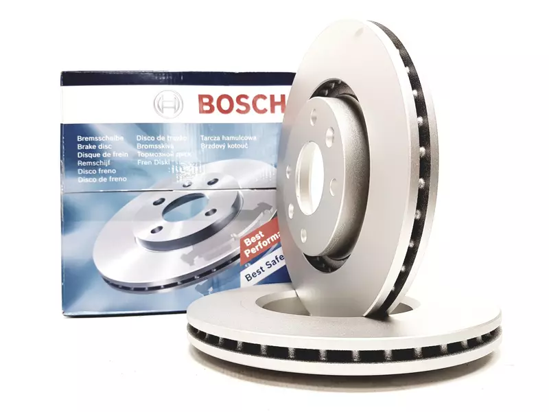 BOSCH TARCZE HAMULC PRZÓD PEUGEOT 206 207 307 Prze