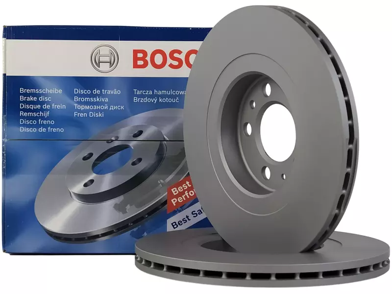 BOSCH TARCZE+KLOCKI PRZÓD+TYŁ AUDI A3 8L1 280MM 