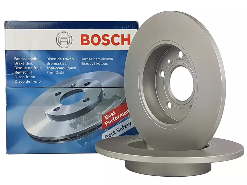 BOSCH TARCZE+KLOCKI PRZÓD+TYŁ OPEL MERIVA B 308MM 