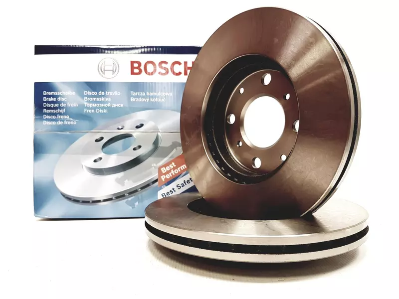 BOSCH TARCZE + KLOCKI PRZÓD HONDA JAZZ II 240MM 