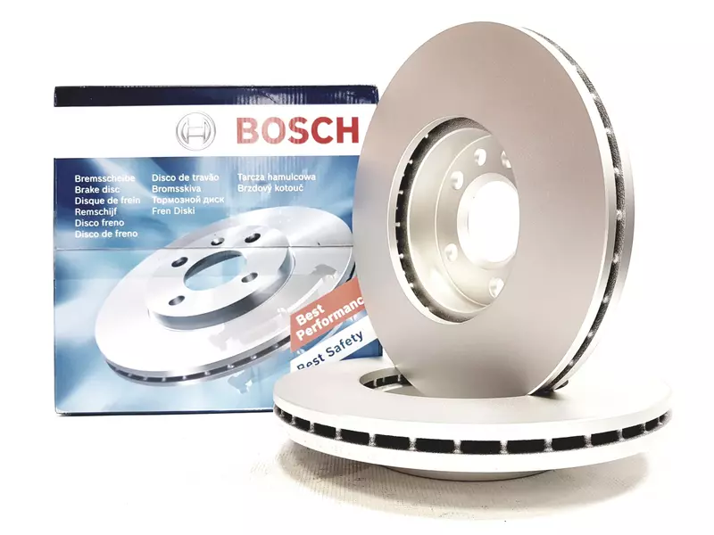 BOSCH TARCZE+KLOCKI PRZÓD+TYŁ GALAXY SHARAN ALHAMBRA 300+268MM 