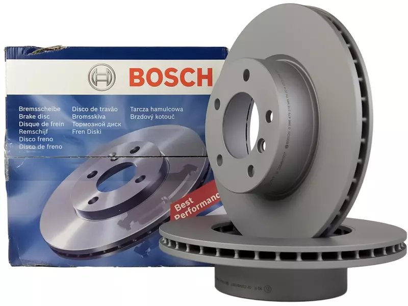 BOSCH Tarcze przód BMW 1 E81 E87 3 E90 300MM