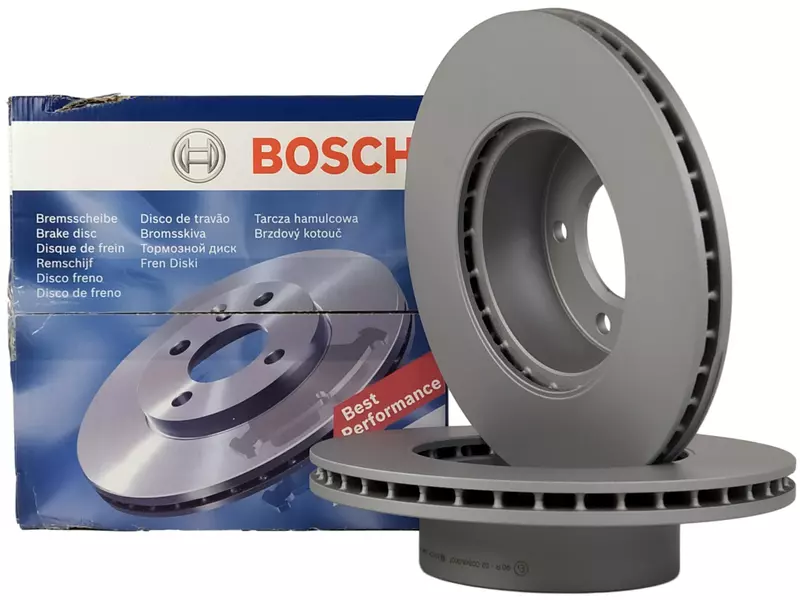 BOSCH TARCZE+KLOCKI PRZÓD+TYŁ BMW 1 E81 E87 300MM 