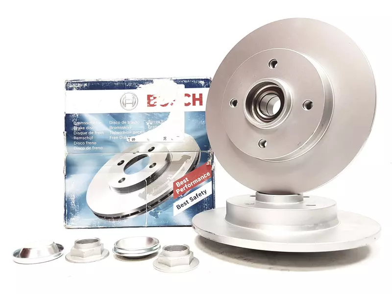 BOSCH Tarcze tył PEUGEOT 207 307 249MM +łożysko