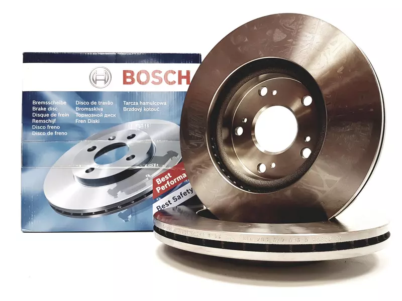 BOSCH TARCZE+KLOCKI PRZÓD HONDA CIVIC VIII UFO 