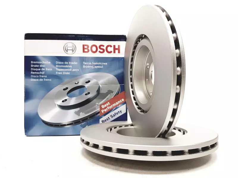 BOSCH TARCZE+KLOCKI PRZÓD FIAT LINEA 284MM 