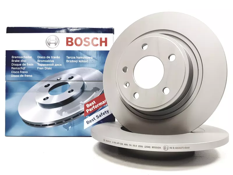 BOSCH TARCZE HAMULCOWE TYŁ 0 986 479 646