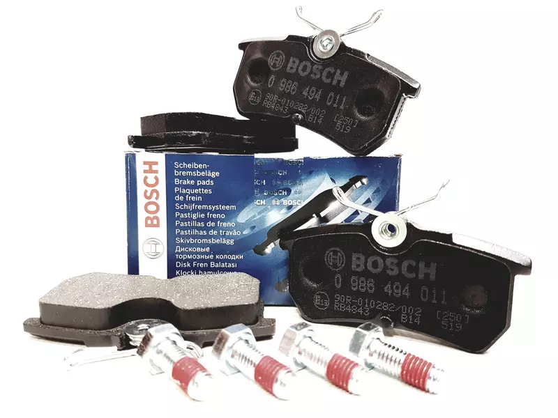 BOSCH TARCZE+KLOCKI PRZÓD+TYŁ FORD FOCUS I MK1 