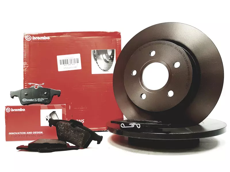 BREMBO TARCZE+KLOCKI TYŁ FORD FOCUS MK3 III 271MM