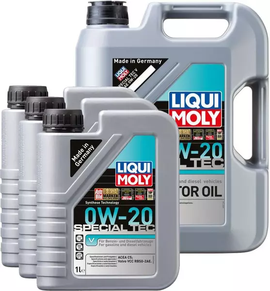 LIQUI MOLY SPECIAL TEC V 0W20 C5 VCC RBS0-2AE 8L