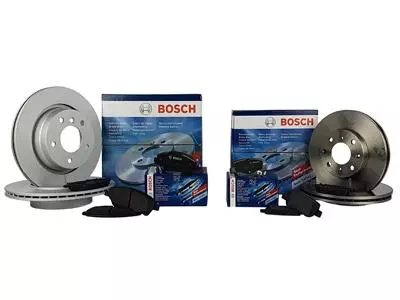 BOSCH TARCZE+KLOCKI PRZÓD+TYŁ BMW 6 E63 E64 324MM