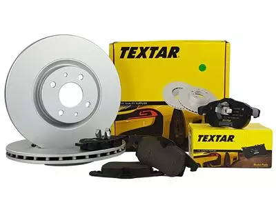 TEXTAR TARCZE+KLOCKI PRZÓD BMW 3 E46 Z4 E86 286MM