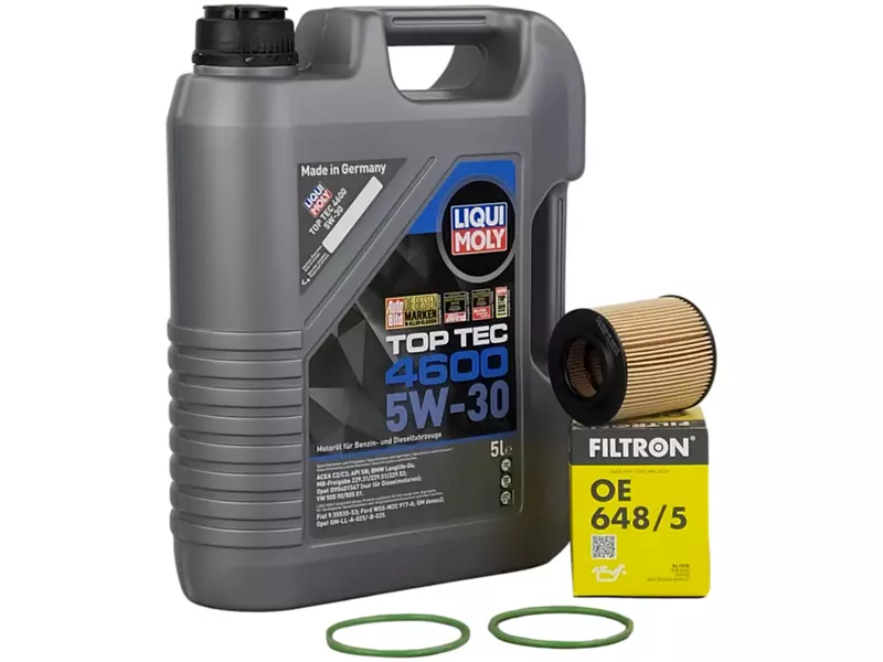 LIQUI MOLY TOP TEC 4600 5W30+FILTR OLEJU OE648/5